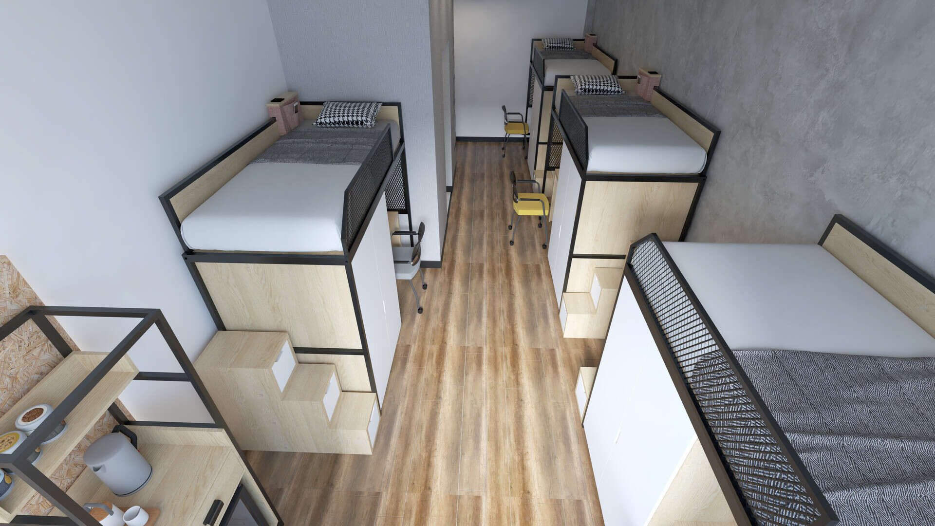 Dört Kişilik Odalar